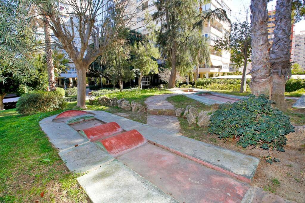 Garden Apartment With Pool And Ac อาลิกันเต ภายนอก รูปภาพ