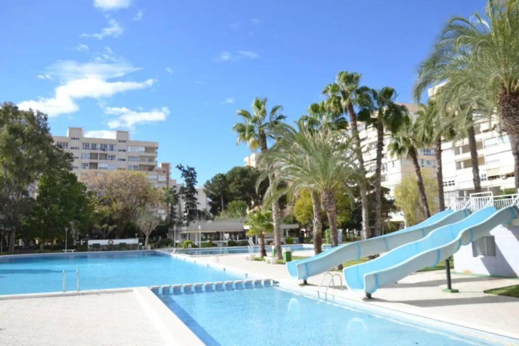 Garden Apartment With Pool And Ac อาลิกันเต ภายนอก รูปภาพ