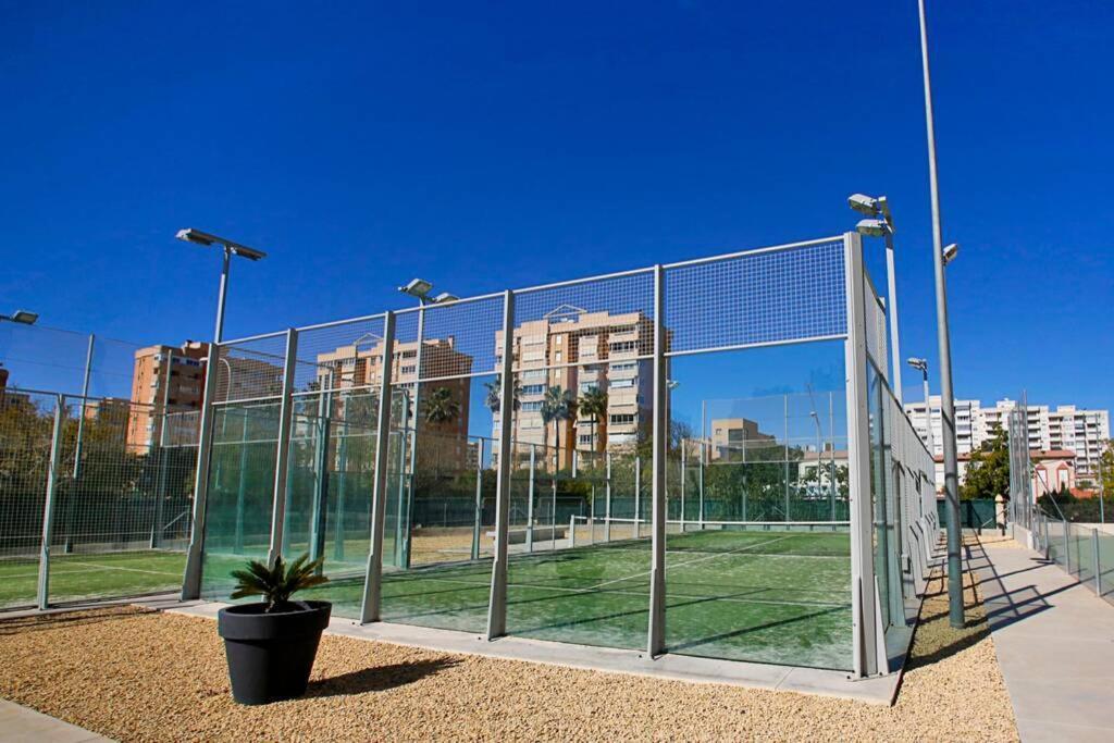 Garden Apartment With Pool And Ac อาลิกันเต ภายนอก รูปภาพ