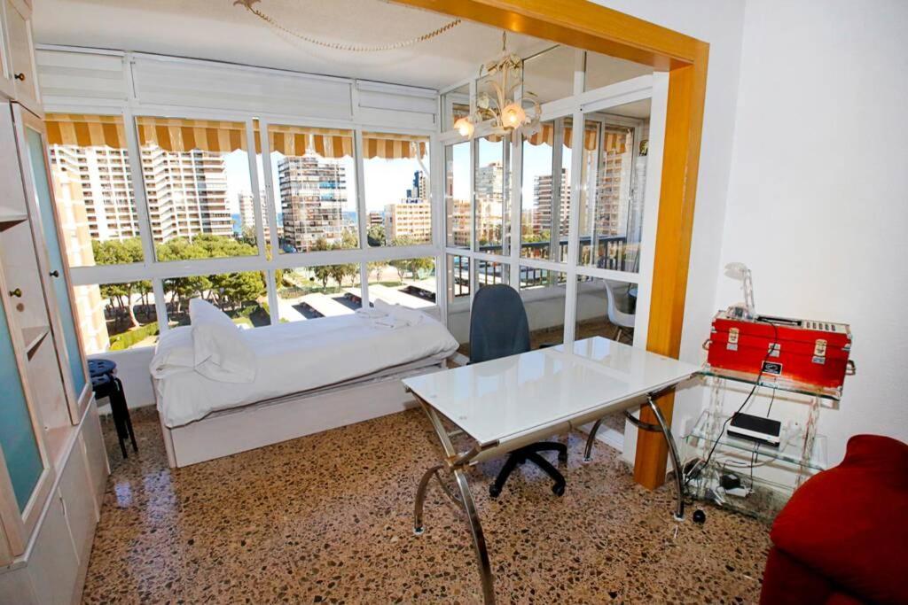 Garden Apartment With Pool And Ac อาลิกันเต ภายนอก รูปภาพ